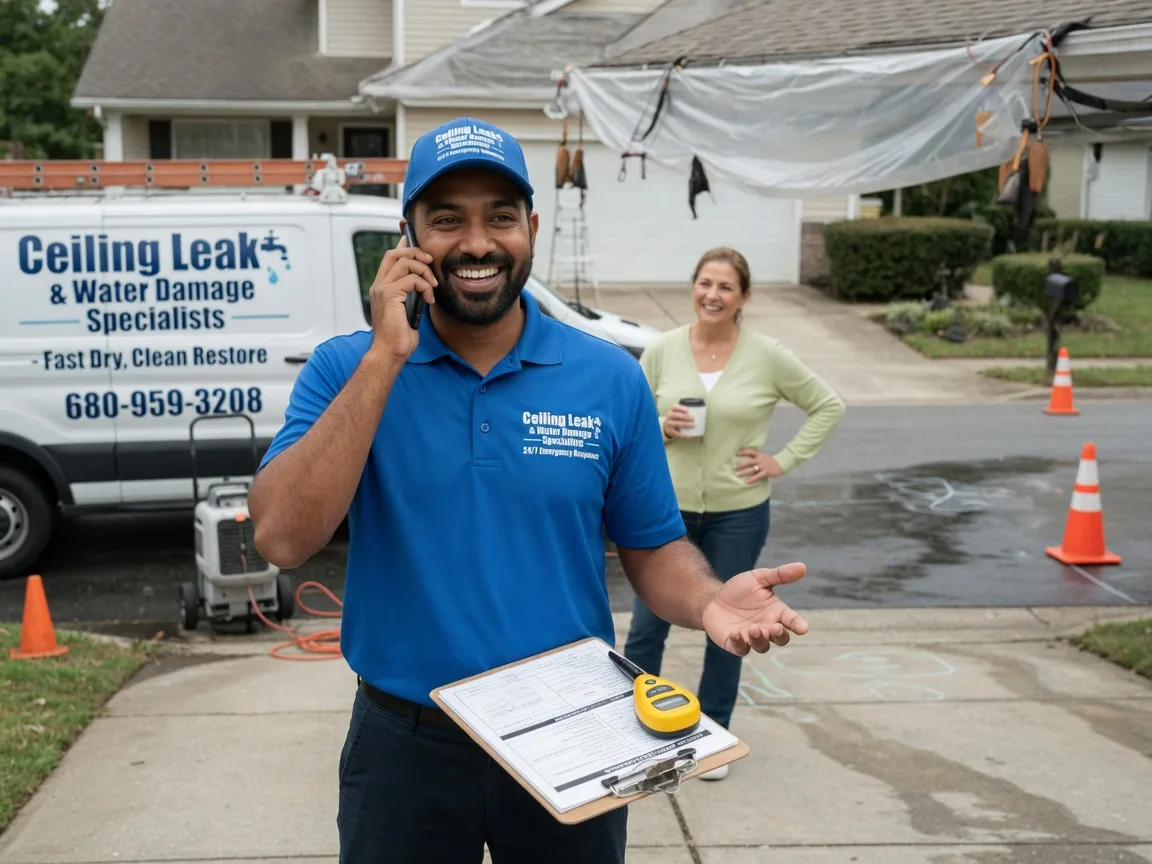 Ceiling Leak Cleanup Malakoff, TX FAQs